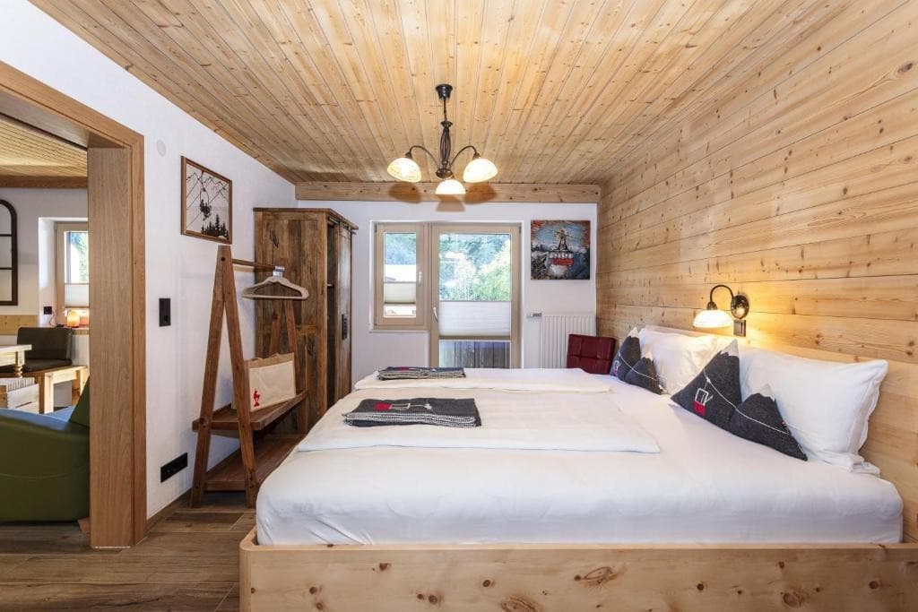 Apartment mit 1 Schlafzimmer und Dusche