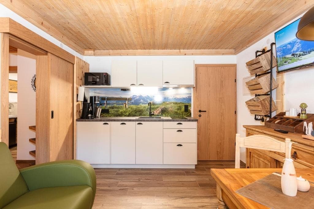 Apartment mit 1 Schlafzimmer und Dusche